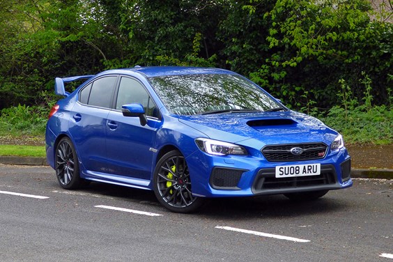 Subaru WRX specifications data