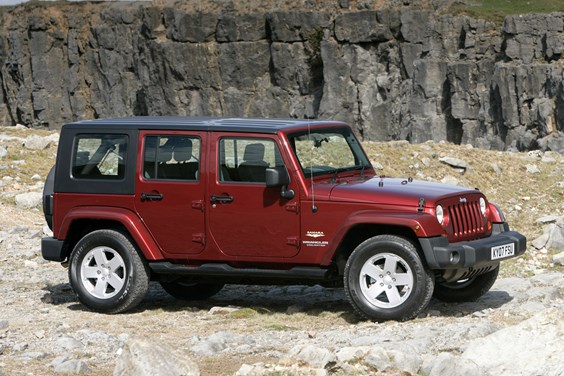 Jeep Wrangler (07-18) specifications data