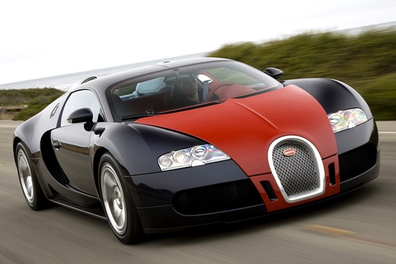 Bugatti Veyron specifications data