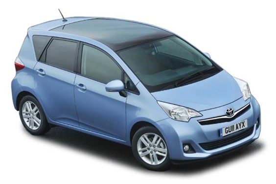 Toyota Verso S (11-13) specifications data