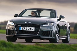 Audi TT Roadster (2021) front view