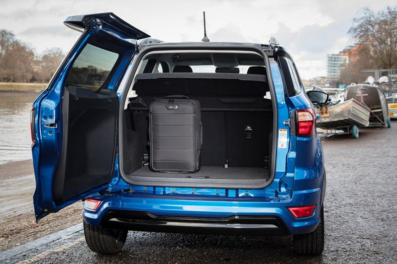 Ford EcoSport (2024) boot space & practicality