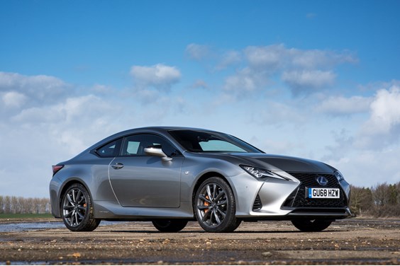 Lexus RC specifications data