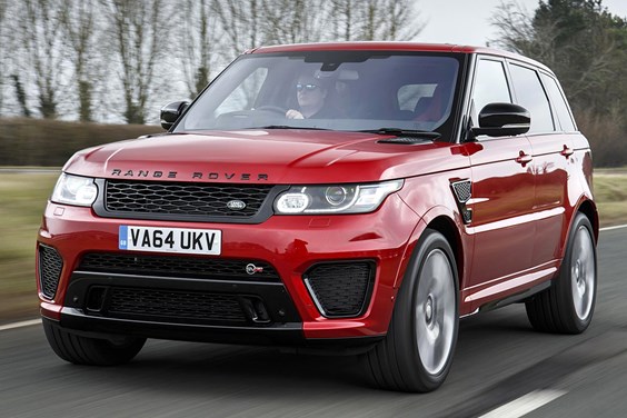 Land Rover Range Rover Sport SVR (15-17) specifications data