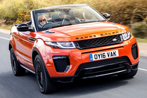 Land Rover Range Rover Evoque Convertible (16-18) specifications data