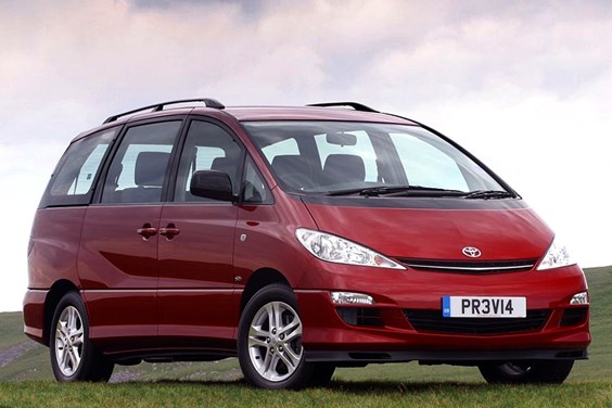 Toyota Previa specifications data