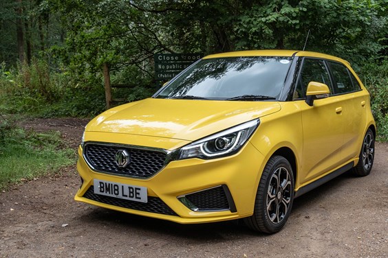 MG Motor UK MG3 specifications data