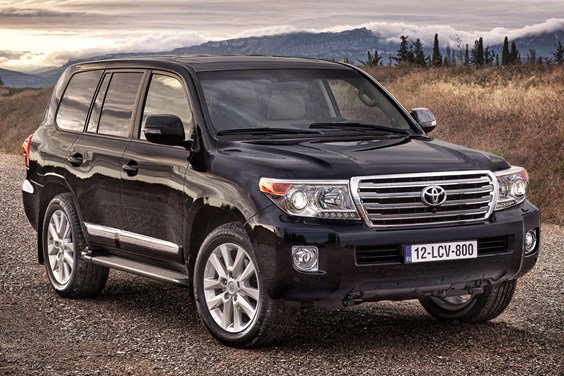Toyota Land Cruiser V8 specifications data