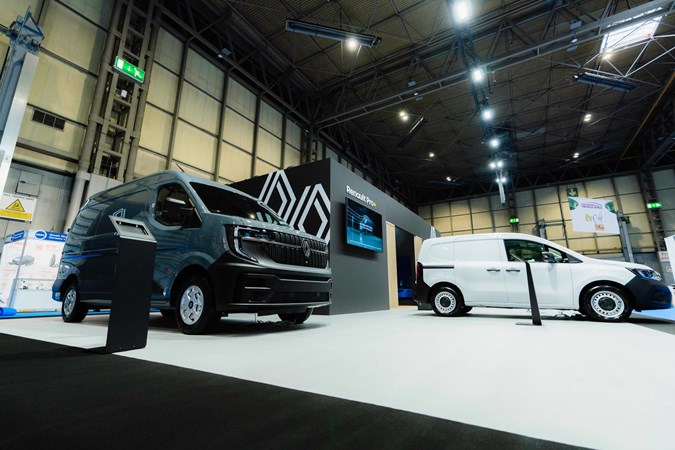 The Renault Master made its UK debut at the 2024 CV Show.