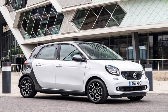 Smart Forfour specifications data