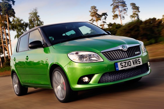 Skoda Fabia vRS (10-14) specifications data