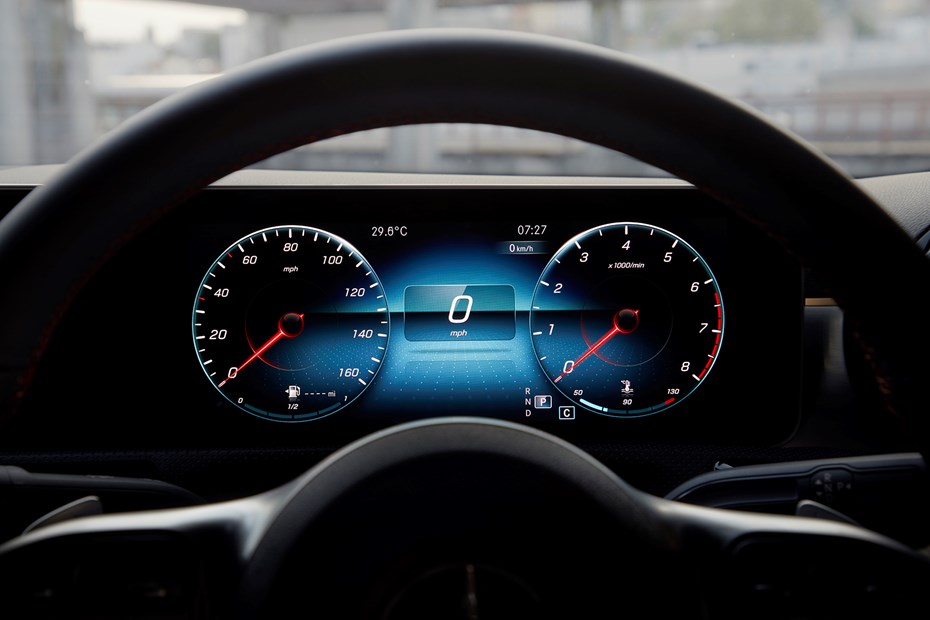 Mercedes-Benz A-Class Saloon interior detail