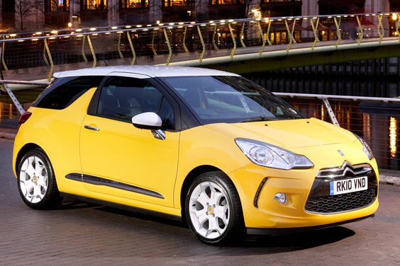 Citroën DS3 specifications data
