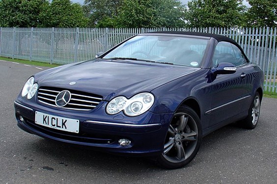 Mercedes-Benz CLK Cabriolet (03-09) specifications data