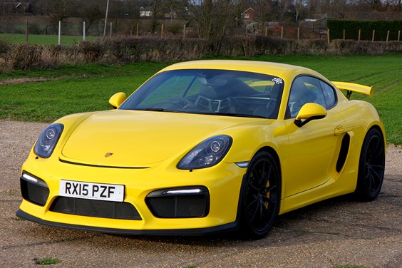 Porsche Cayman specifications data
