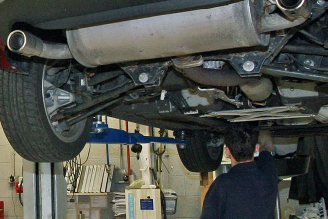 Replacing a catalytic converter sounds easy, but there's often. more damage