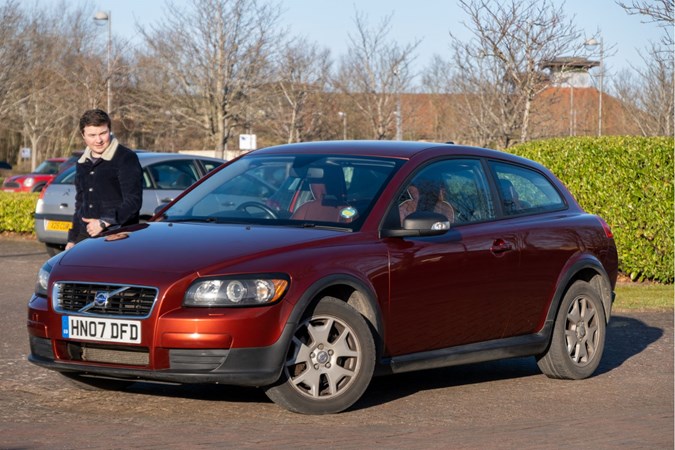 The finished result of a car cleaned with Turtle Wax Waterless Wash & Wax