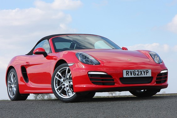 Porsche Boxster specifications data