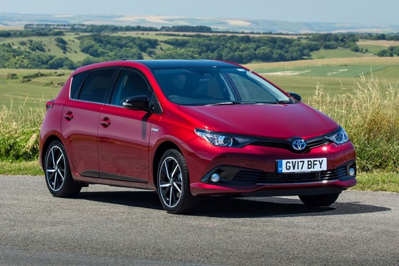 Toyota Auris specifications data