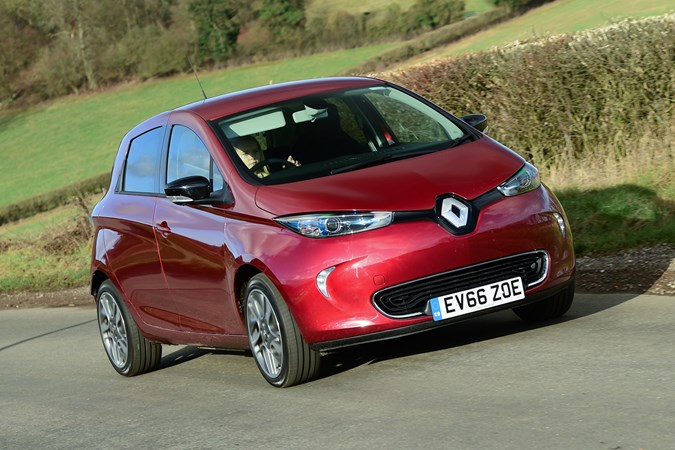 Test driving a Renault Zoe