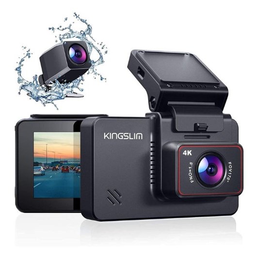 Kingslim D4 Dual Dash Cam Review Full Cover Parkers