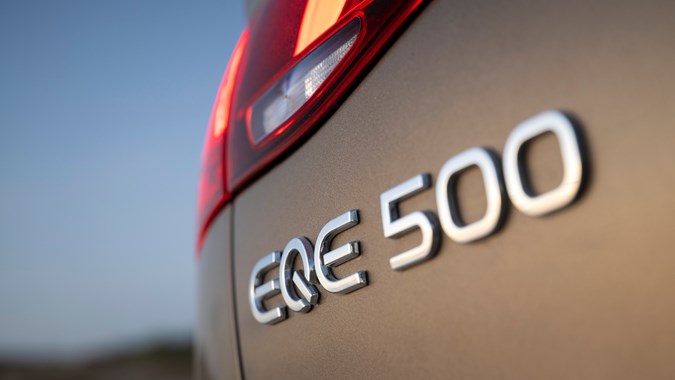 Mercedes-Benz EQE SUV badge