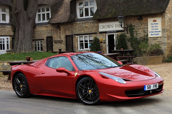 Ferrari 458 Spider (12-16) specifications data