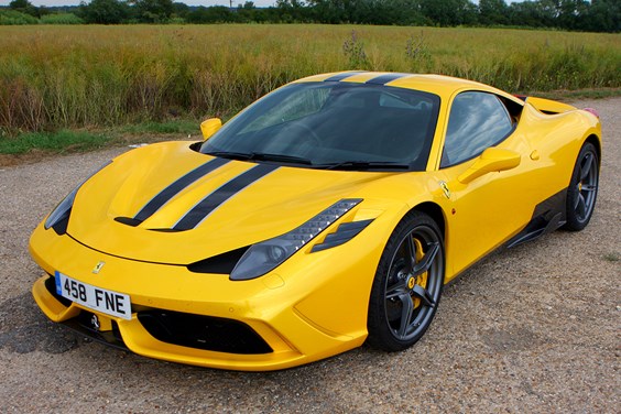 Ferrari 458 specifications data
