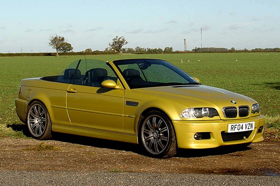 BMW 3-Series M3 Convertible (01-06) specifications data