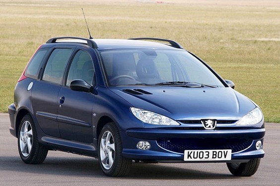 Peugeot 206 SW (02-06) specifications data
