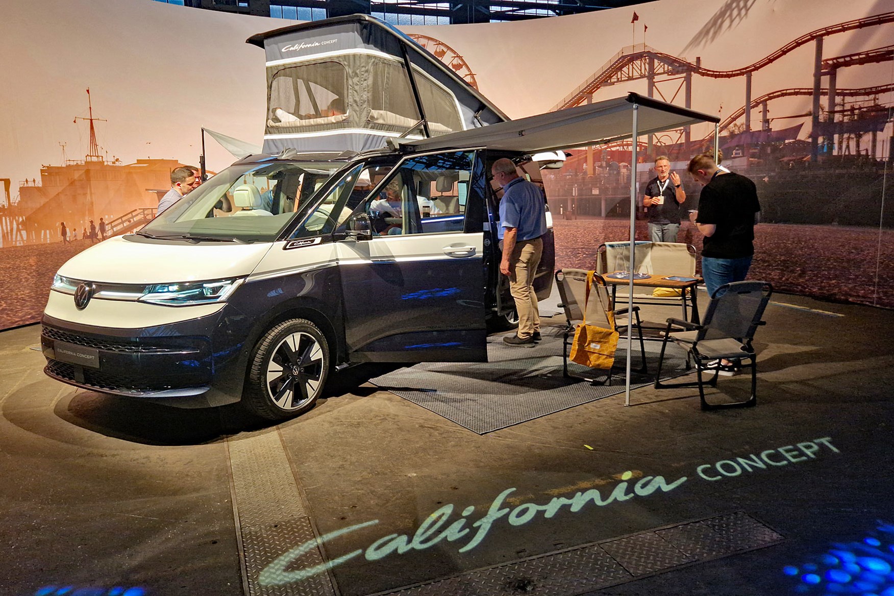 VW California Concept: plug-in hybrid campervan reveals twin