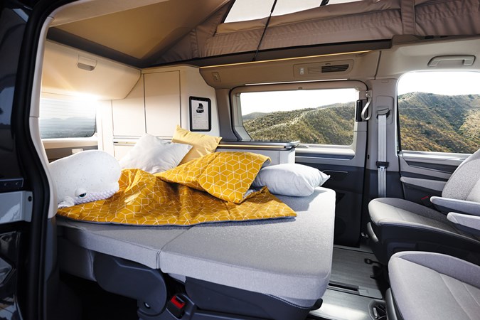 VW California Concept - downstairs bed