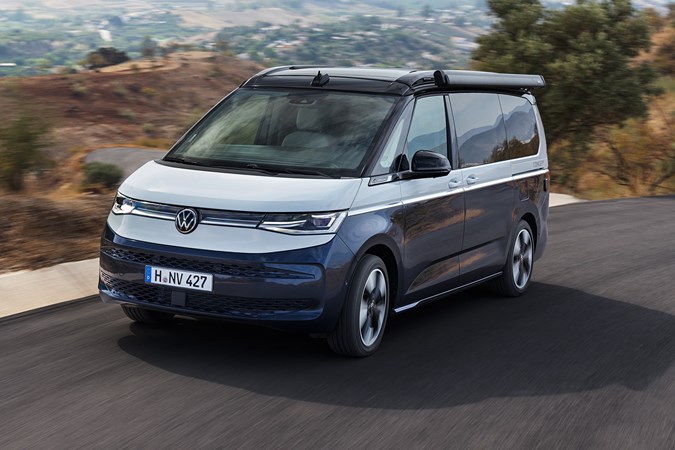 VW California Concept - driving, front