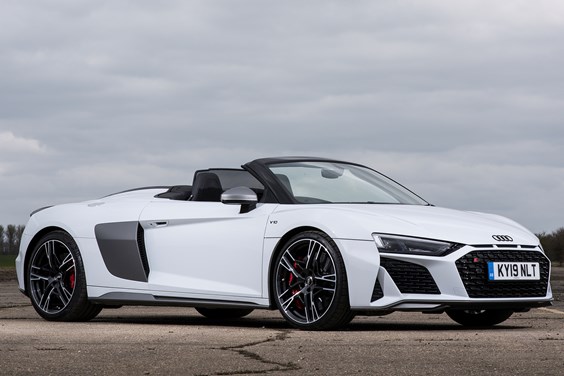 Audi R8 Spyder (16-23) specifications data