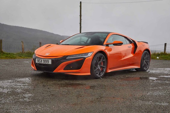 Honda NSX specifications data