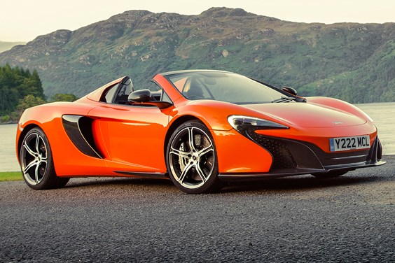McLaren 650S Spider specifications data
