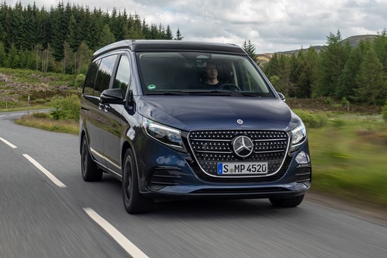 Mercedes-Benz V-Class Marco Polo (17 on) specifications data