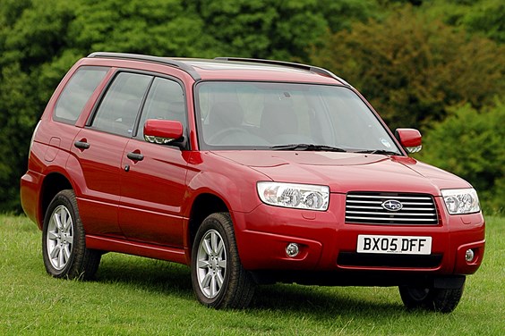 Subaru Forester (02-08) specifications data