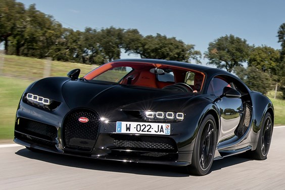 Bugatti Chiron specifications data
