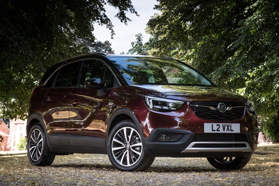 Vauxhall Crossland X specifications data