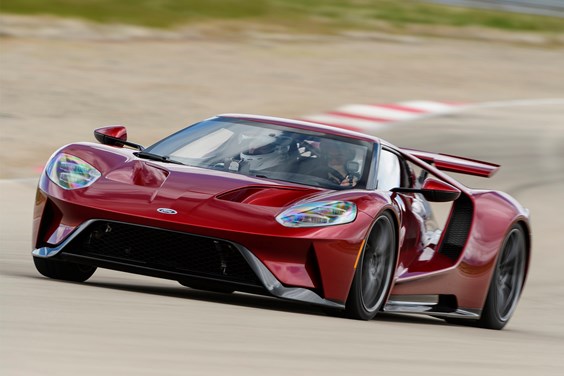 Ford GT specifications data