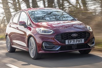 Ford Fiesta review (2022) front view