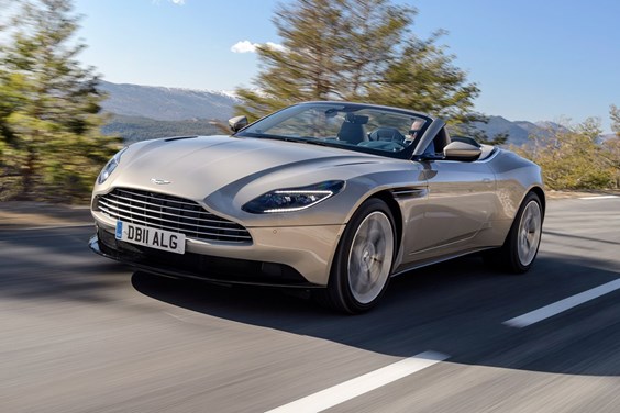Aston Martin DB11 Volante (18-23) specifications data