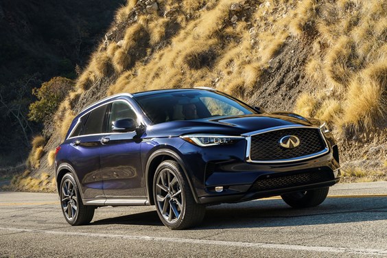 Infiniti QX50 specifications data