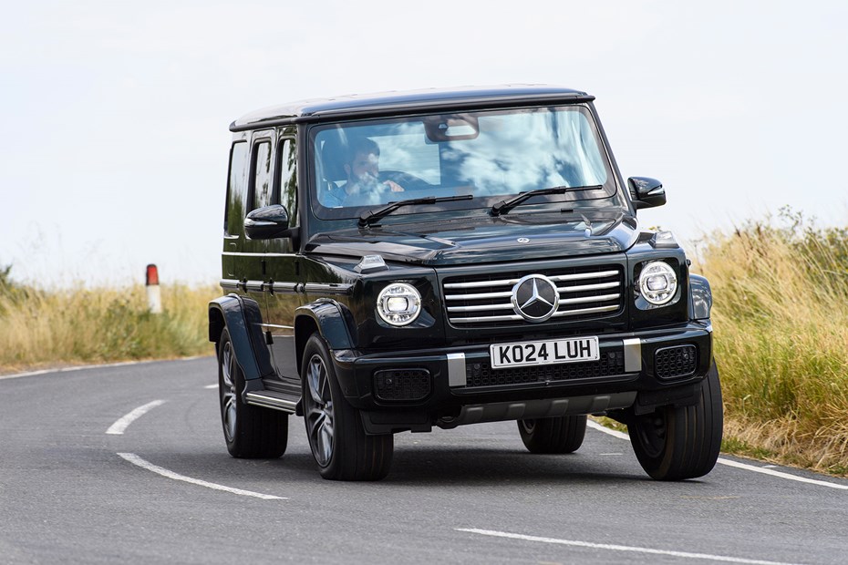 Mercedes G-Class (2024) front driving