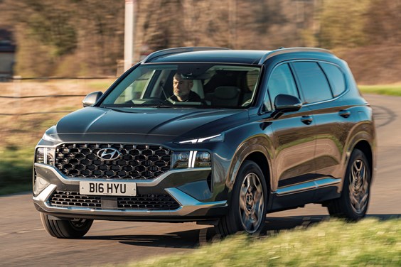 Hyundai Santa Fe SUV (18-24) specifications data