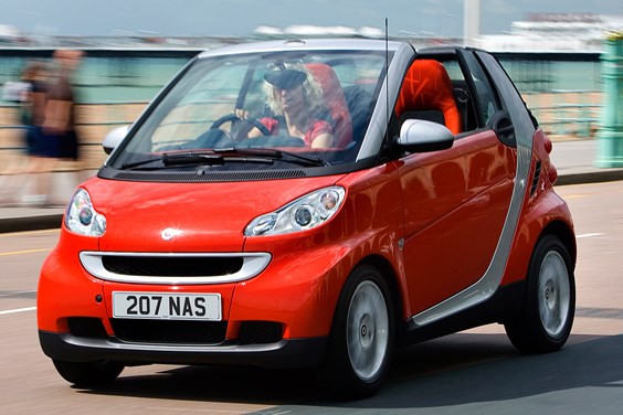 Smart Fortwo Cabriolet (07-14) specifications data