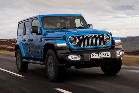 Jeep Wrangler specifications data