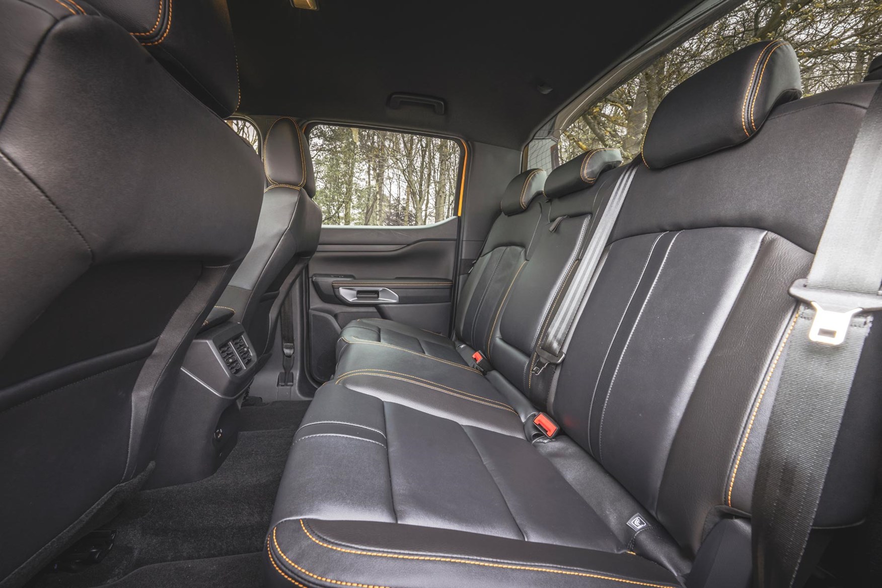 Ford Ranger rear seats get more room than before