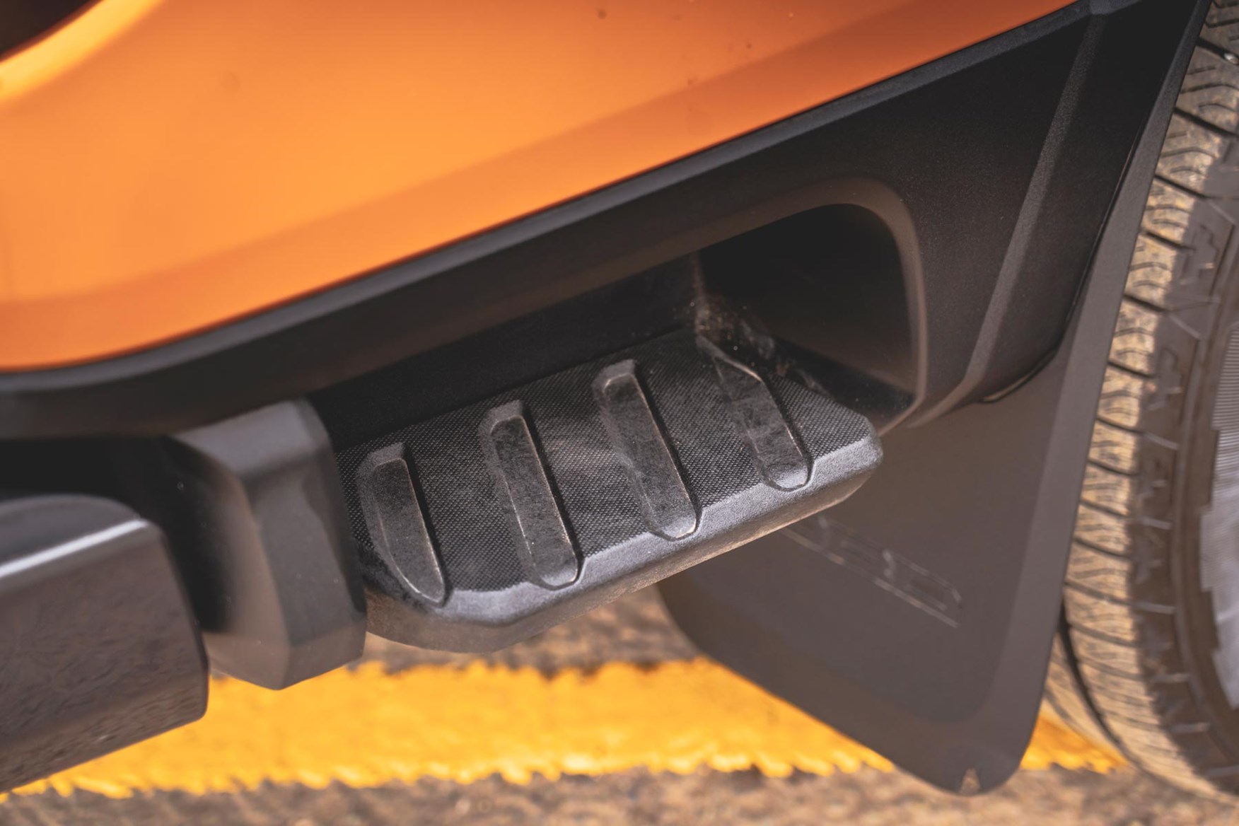 Ford Ranger's side step is a genius feature.